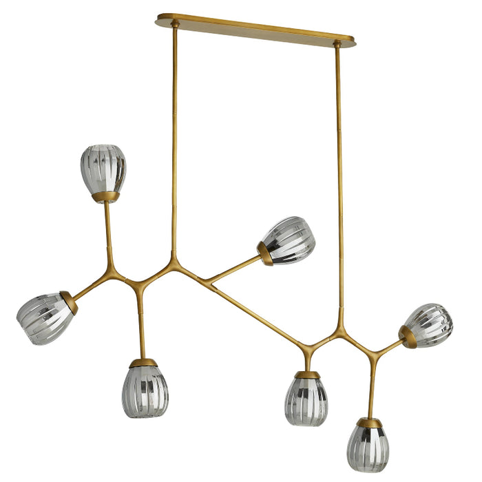 Arteriors 89313 Smyth 7-lt 66" Chandelier