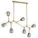 Arteriors 89313 Smyth 7-lt 66" Chandelier
