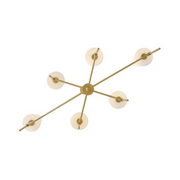 Hinkley 46955 Saunders 6-lt 45" LED Chandelier