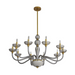 Arteriors 89479 Gustavo 10-lt 36" Chandelier