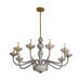 Arteriors 89479 Gustavo 10-lt 36" Chandelier