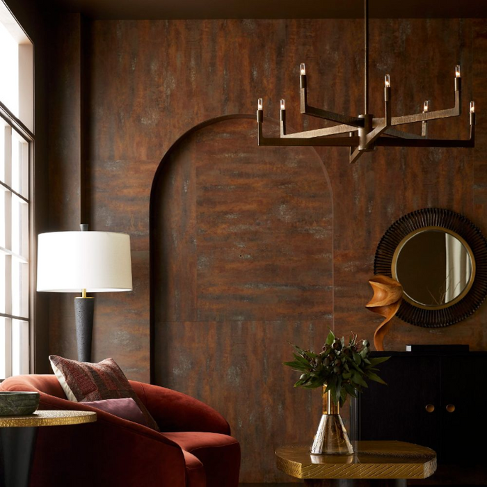 Arteriors 89485 Griff 8-lt 39" Chandelier