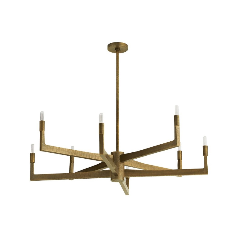 Arteriors 89485 Griff 8-lt 39" Chandelier
