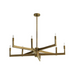 Arteriors 89485 Griff 8-lt 39" Chandelier