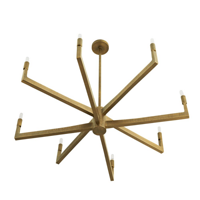 Arteriors 89485 Griff 8-lt 39" Chandelier