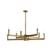 Arteriors 89485 Griff 8-lt 39" Chandelier