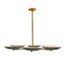 Arteriors 89648 Griffith 6-lt 40" Chandelier
