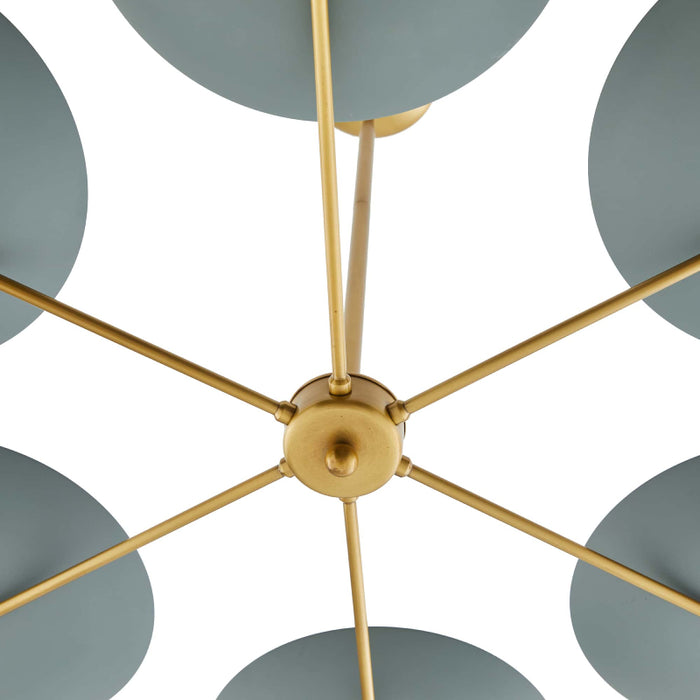 Arteriors 89648 Griffith 6-lt 40" Chandelier