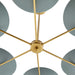 Arteriors 89648 Griffith 6-lt 40" Chandelier