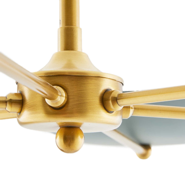 Arteriors 89648 Griffith 6-lt 40" Chandelier