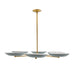 Arteriors 89648 Griffith 6-lt 40" Chandelier