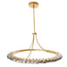 Arteriors 89660 Santorini 1-lt 44" LED Chandelier
