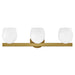 Hinkley 57023 Mae 3-lt 24" LED Vanity - Lacquered Brass