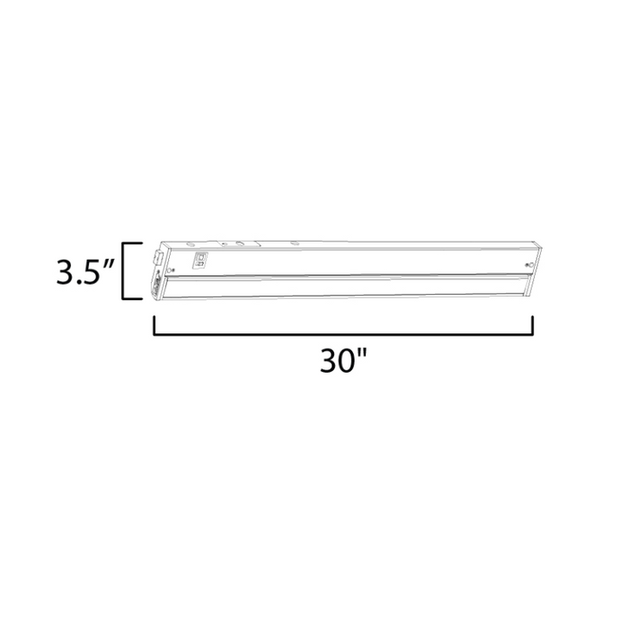 Maxim 89866 CounterMax 5K 30" LED Under Cabinet Light