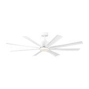Generation 8FLSM65 Flera 65" Ceiling Fan with LED Light Kit - Matte White