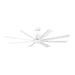 Generation 8FLSM65 Flera 65" Ceiling Fan with LED Light Kit - Matte White