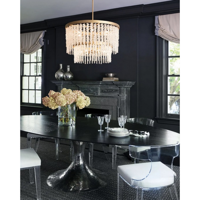 Fredrick Ramond FR41498 Rubina 12-lt 30" LED Chandelier