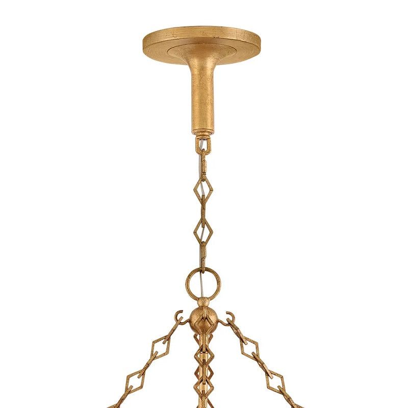 Fredrick Ramond FR47168 Camille 12-lt 45" LED Chandelier