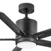 Hinkley 907052 Vail 52" Indoor/Outdoor Smart Ceiling Fan with LED Light Kit - Matte Black