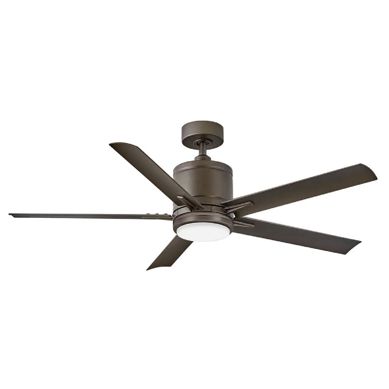 Hinkley 907052 Vail 52" Indoor/Outdoor Smart Ceiling Fan with LED Light Kit - Matte Bronze