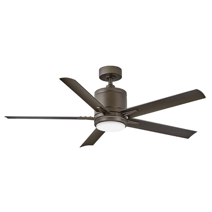 Hinkley 907052 Vail 52" Indoor/Outdoor Smart Ceiling Fan with LED Light Kit - Matte Bronze