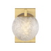 Savoy House 9-1017-1 Darien 1-lt 8" Tall Wall Sconce - Warm Brass