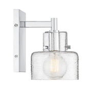 Savoy House 9-1030-1 Dover 1-lt 9" Tall Wall Sconce - Chrome