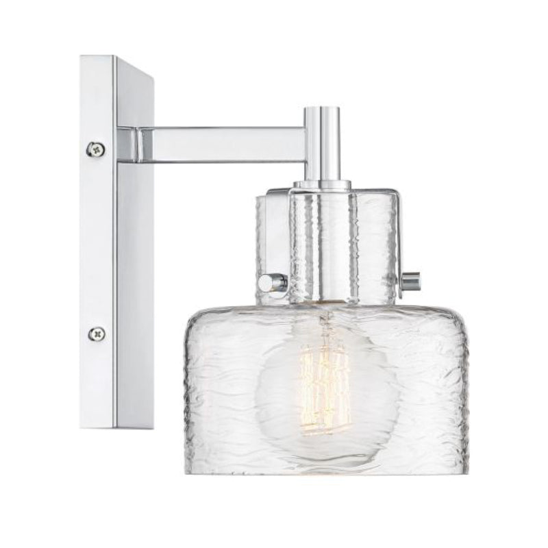 Savoy House 9-1030-1 Dover 1-lt 9" Tall Wall Sconce - Chrome