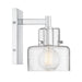 Savoy House 9-1030-1 Dover 1-lt 9" Tall Wall Sconce - Chrome