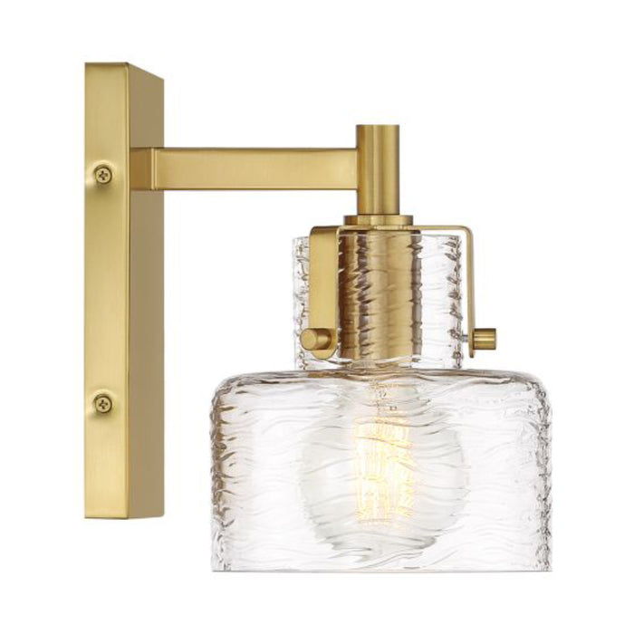 Savoy House 9-1030-1 Dover 1-lt 9" Tall Wall Sconce - Warm Brass
