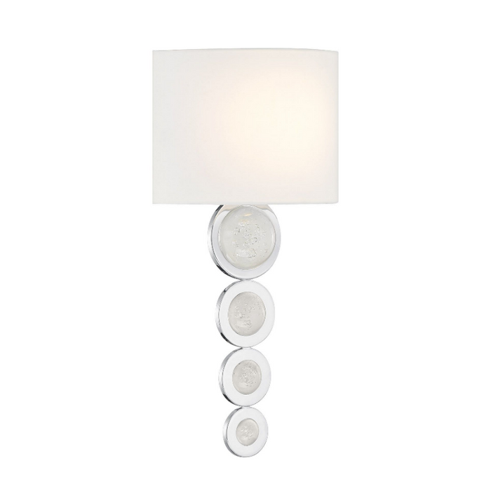 Savoy House 9-1032-1 Marseille 1-lt 18" Tall LED Wall Sconce - Chrome