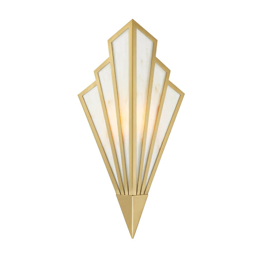 Savoy House 9-1037-1 Rivage 1-lt 18" Tall LED Wall Sconce - Warm Brass
