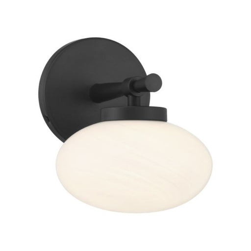 Savoy House 9-1050-1 Barrow 1-lt 8" Tall Wall Sconce - Matte Black