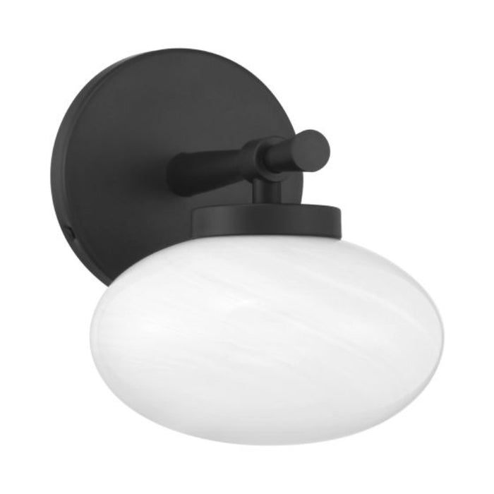 Savoy House 9-1050-1 Barrow 1-lt 8" Tall Wall Sconce - Matte Black