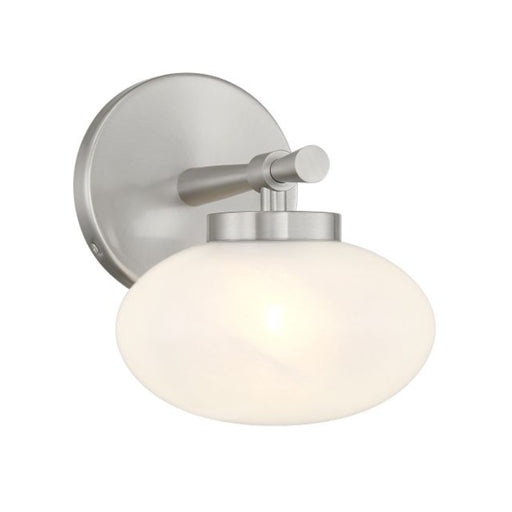Savoy House 9-1050-1 Barrow 1-lt 8" Tall Wall Sconce - Satin Nickel