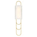 Savoy House 9-1051-1 Tartine 1-lt 30" Tall LED Wall Sconce - Warm Brass