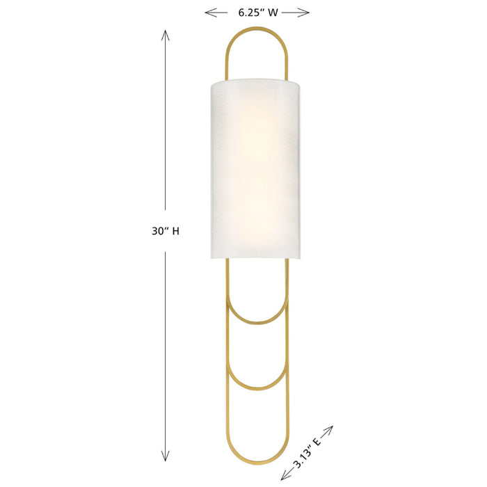 Savoy House 9-1051-1 Tartine 1-lt 30" Tall LED Wall Sconce