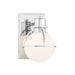 Savoy House 9-1060-1 Pierce 1-lt 9" Tall Wall Sconce - Chrome