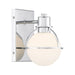 Savoy House 9-1060-1 Pierce 1-lt 9" Tall Wall Sconce - Chrome