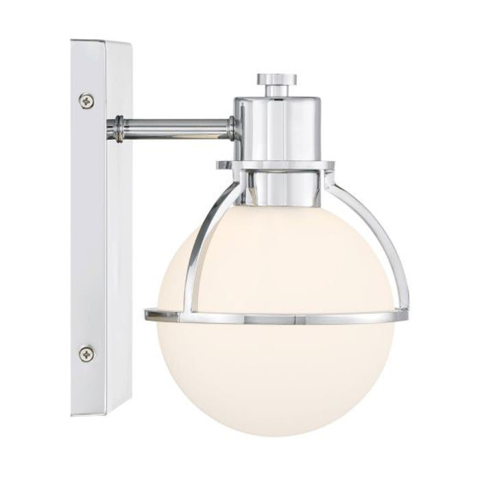 Savoy House 9-1060-1 Pierce 1-lt 9" Tall Wall Sconce - Chrome
