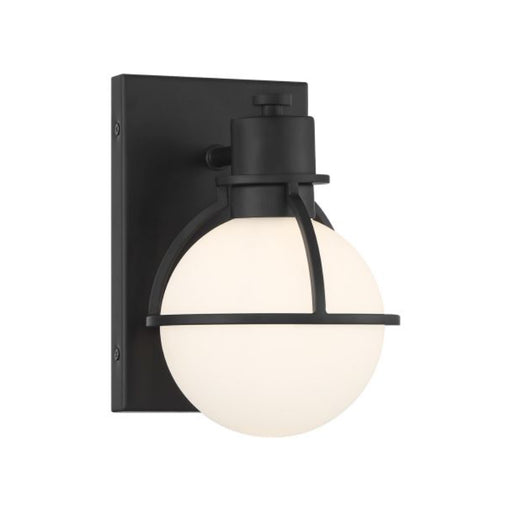 Savoy House 9-1060-1 Pierce 1-lt 9" Tall Wall Sconce - Matte Black