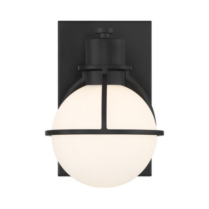 Savoy House 9-1060-1 Pierce 1-lt 9" Tall Wall Sconce - Matte Black