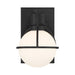 Savoy House 9-1060-1 Pierce 1-lt 9" Tall Wall Sconce - Matte Black
