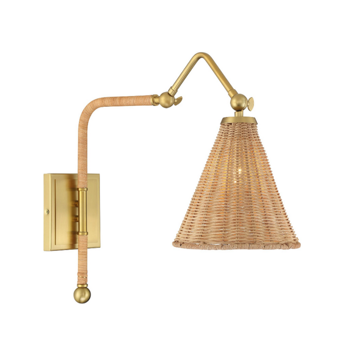 Savoy House 9-1499-1 Linell 1-lt 15" Tall Wall Sconce