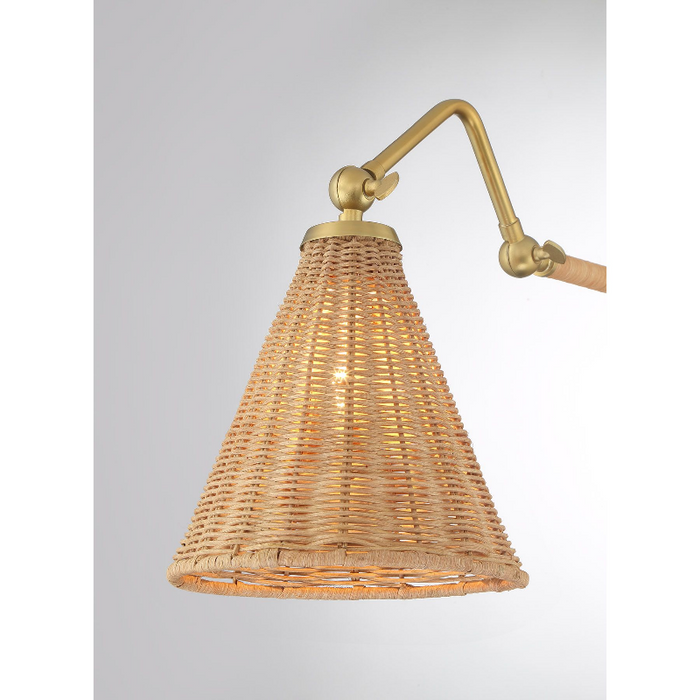Savoy House 9-1499-1 Linell 1-lt 15" Tall Wall Sconce