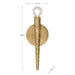 Savoy House 9-1529-1 Belleza 1-lt 11" Tall Wall Sconce