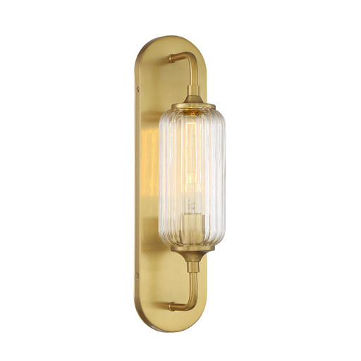 Savoy House 9-3024-1 Holton 1-lt 18" Tall Wall Sconce - Warm Brass
