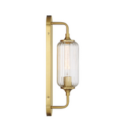 Savoy House 9-3024-1 Holton 1-lt 18" Tall Wall Sconce - Warm Brass