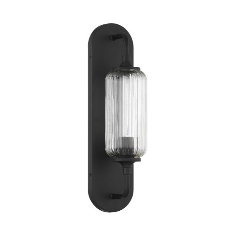 Savoy House 9-3024-1 Holton 1-lt 18" Tall Wall Sconce - Matte Black