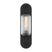 Savoy House 9-3024-1 Holton 1-lt 18" Tall Wall Sconce - Matte Black